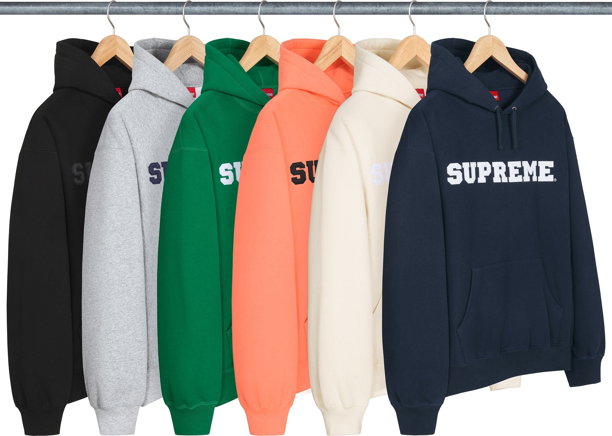 Collegiate Hooded Sweatshirt